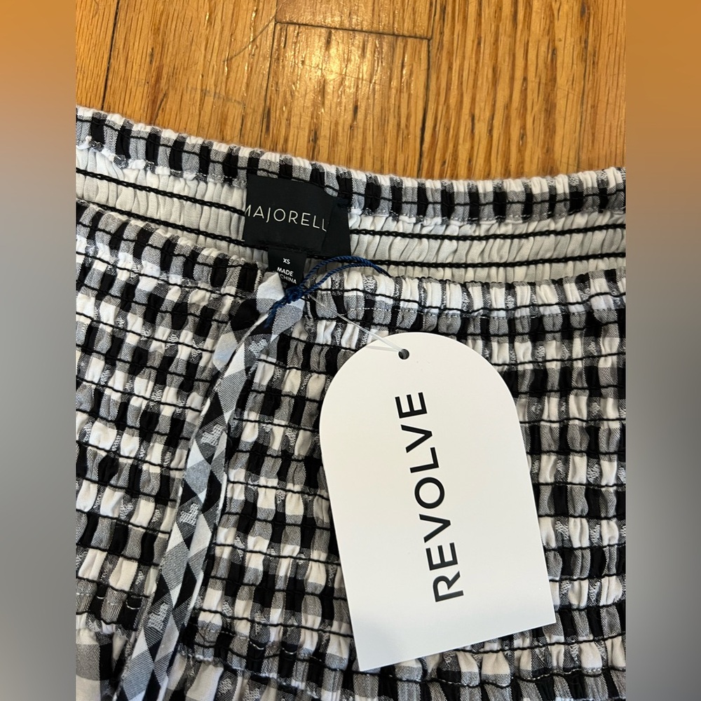 Majorelle gingham skirt - Picture 4 of 6